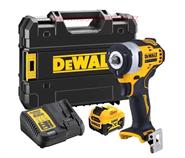 DeWALT DCF903P1 12V Aku rázový utahovák, 1x5Ah, nabíječka, Tstak