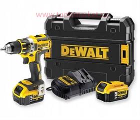 DeWALT DCD791P2 Aku bezuhlíková vrtačka (70Nm/18V/2x5,0Ah)