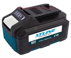 XTLINE Aku baterie Li-Ion 18 V | 4.0 Ah EVE