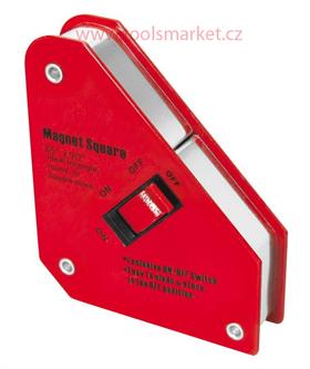Úhlový magnet s vypínačem 95x110x25mm PROTECO