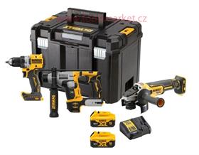 DeWALT DCK355P2T Combo sada (DCD800+DCG405+DCH172)+(18V/2x5,0Ah)Tstak